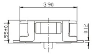 Tactile Switches RTP/RPTM Structure Diagram