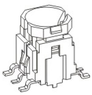 帶燈輕觸開關(guān)R590A結(jié)構(gòu)圖